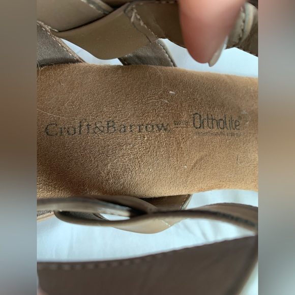 Croft & Barrow Tan Open-Toe Sandals - Picture 5 of 5